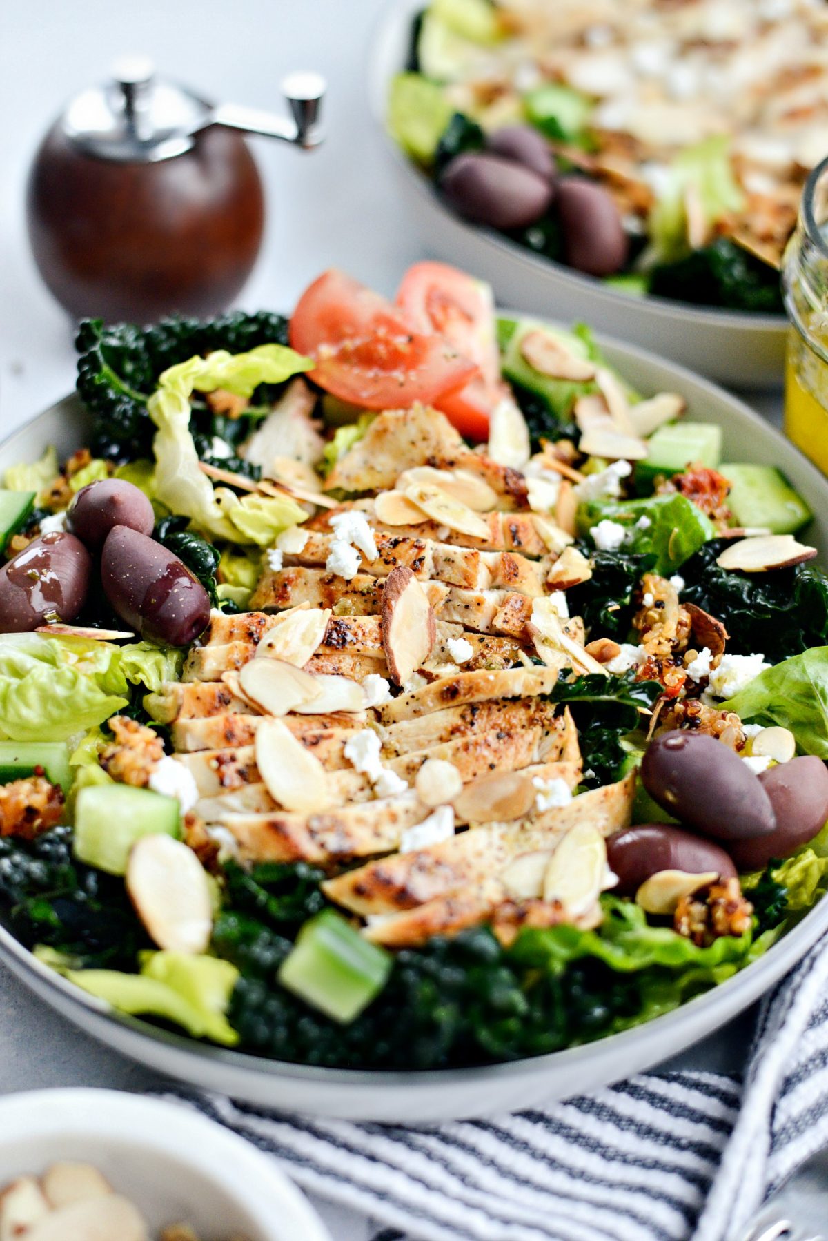 Modern Greek Kale Salad l SimplyScratch.com (6)