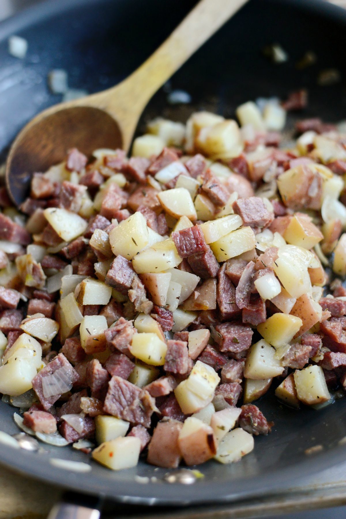 Easy Homemade Corned Beef Hash - Simply Scratch