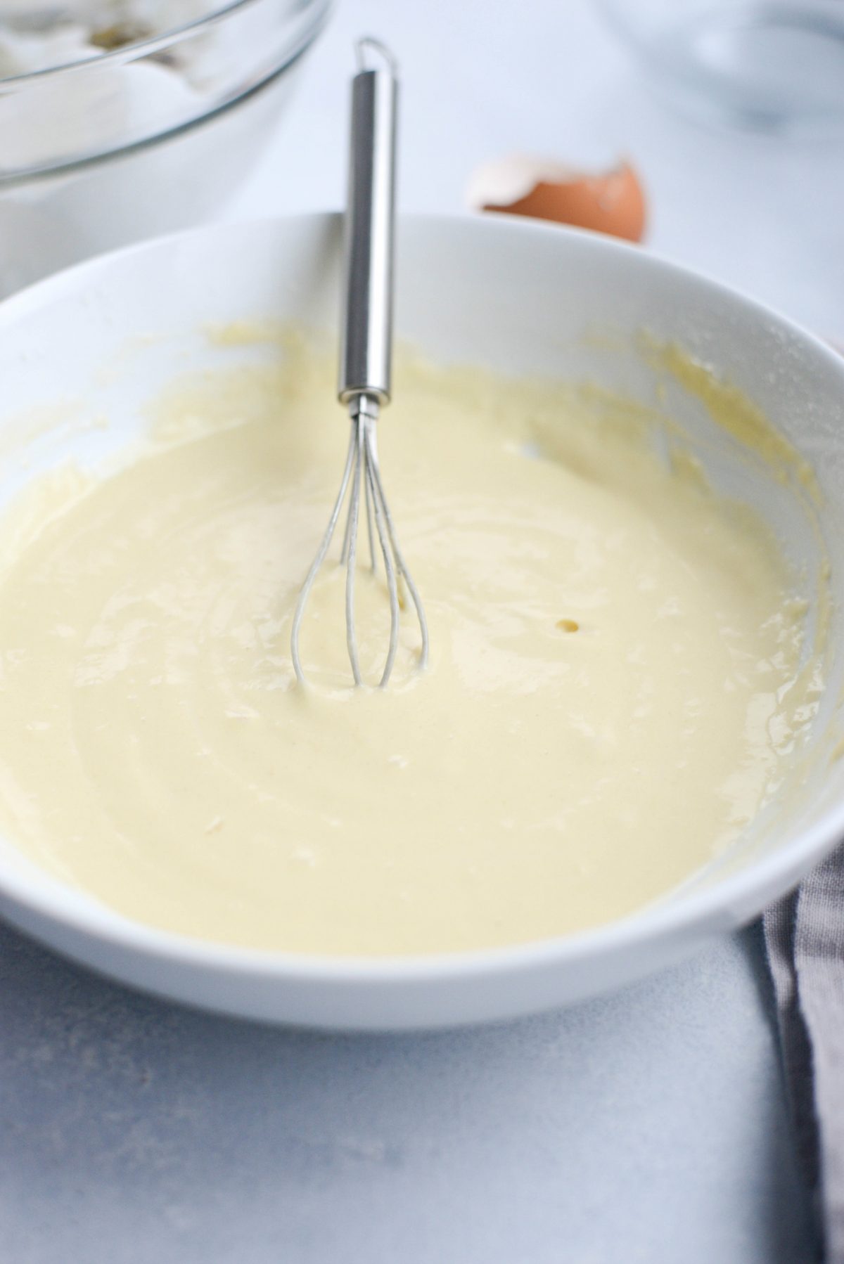 whisked batter