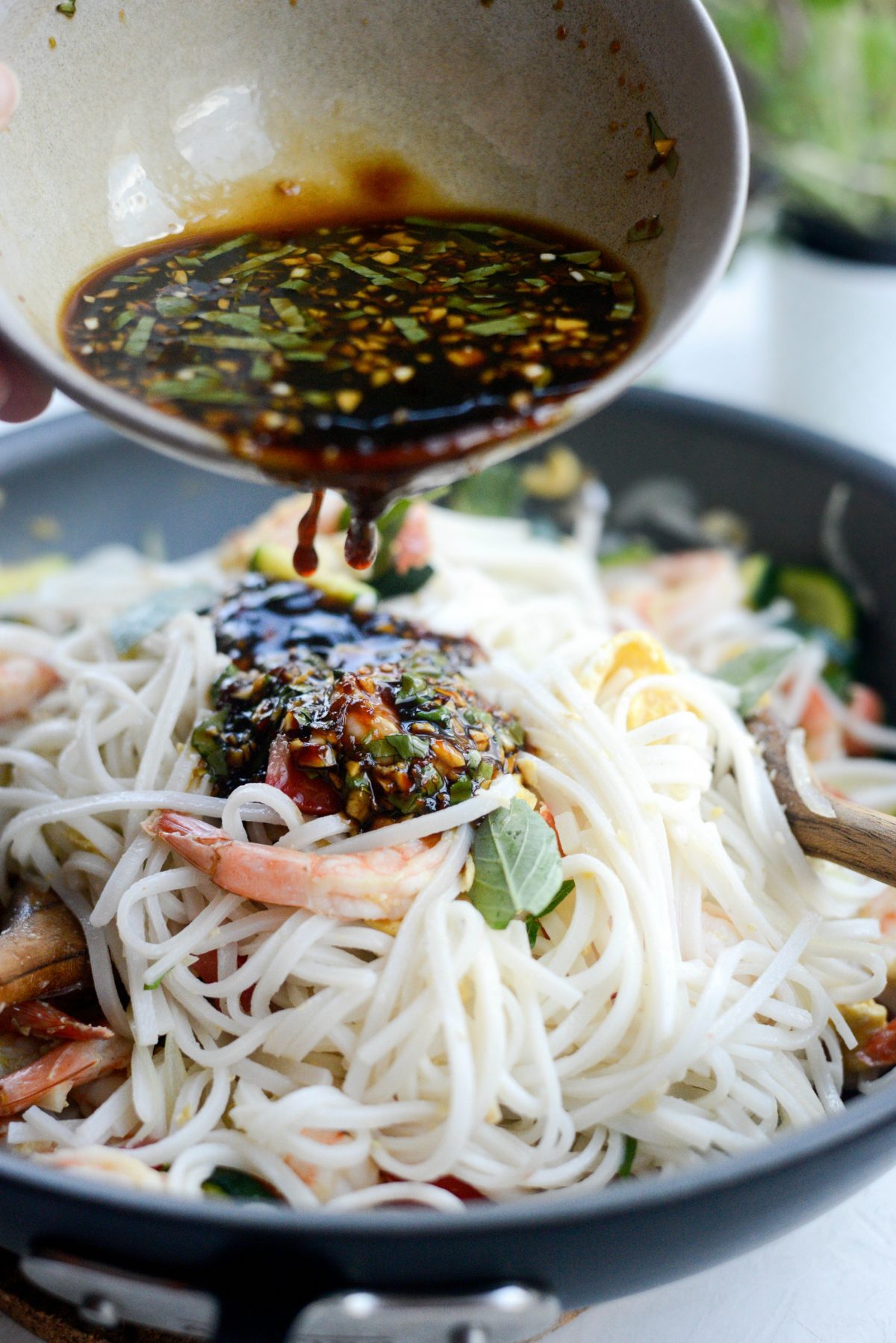 Drunken Noodles with Shrimp and Zucchini l SimplyScratch.com (19)