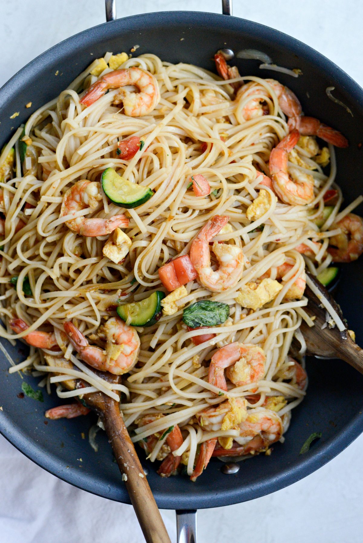 Drunken Noodles with Shrimp and Zucchini l SimplyScratch.com (21)