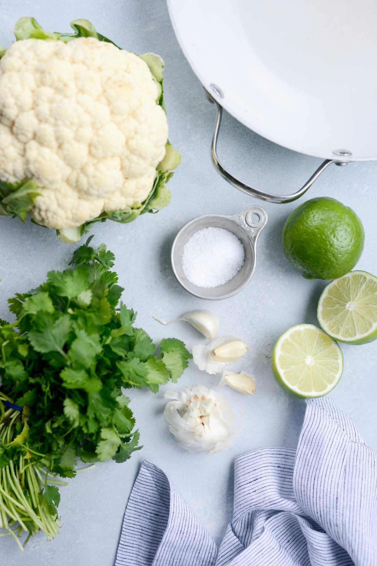 Cilantro Lime Cauliflower Rice l SimplyScratch.com