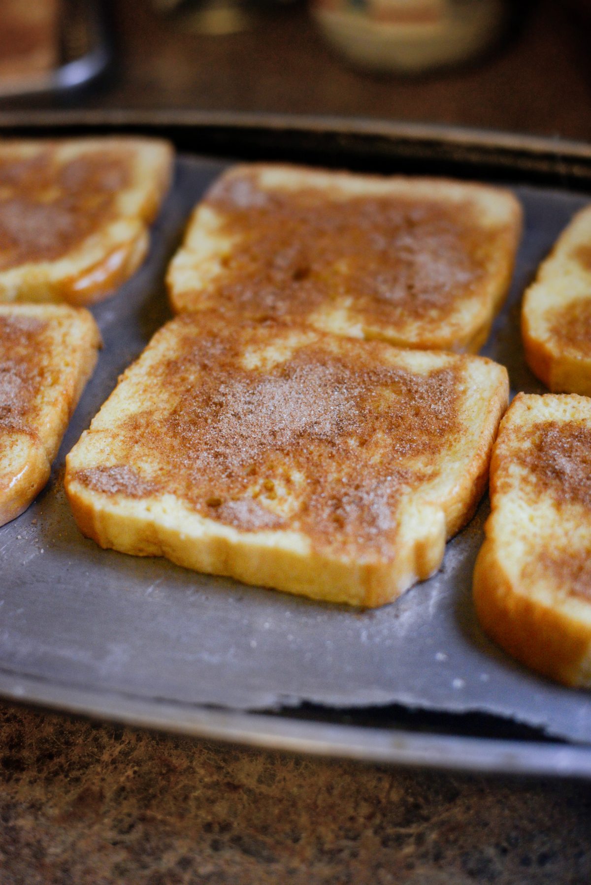 Simply Scratch Cinnamon Sugar Crusted French Toast - Simply Scratch