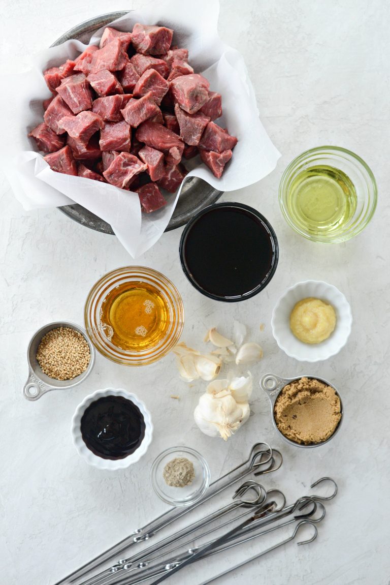 Simply Scratch Grilled Sesame Steak Skewers Simply Scratch