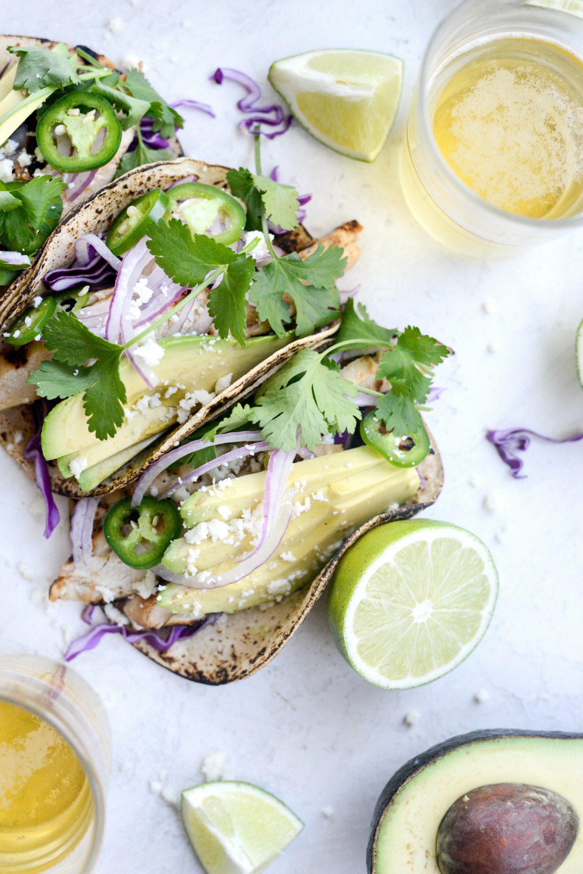 Grilled Tequila Lime Chicken Tacos