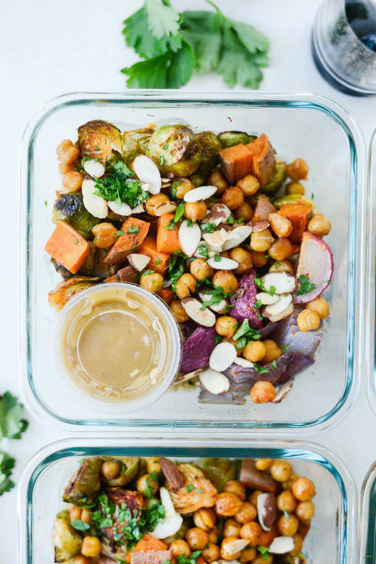 Roasted Fall Veggie Rice Bowls (Meal Prep!) l SimplyScratch.com 