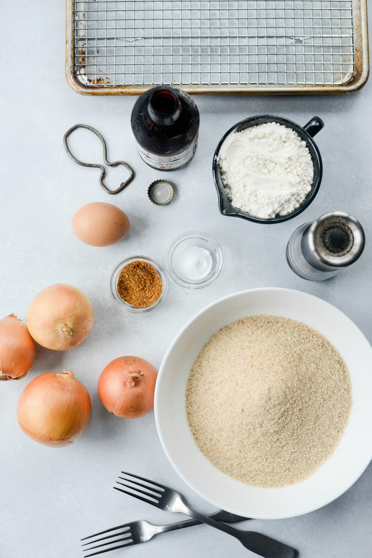 Air Fryer Beer Battered Onion Rings (two ways!) Simply Scratch
