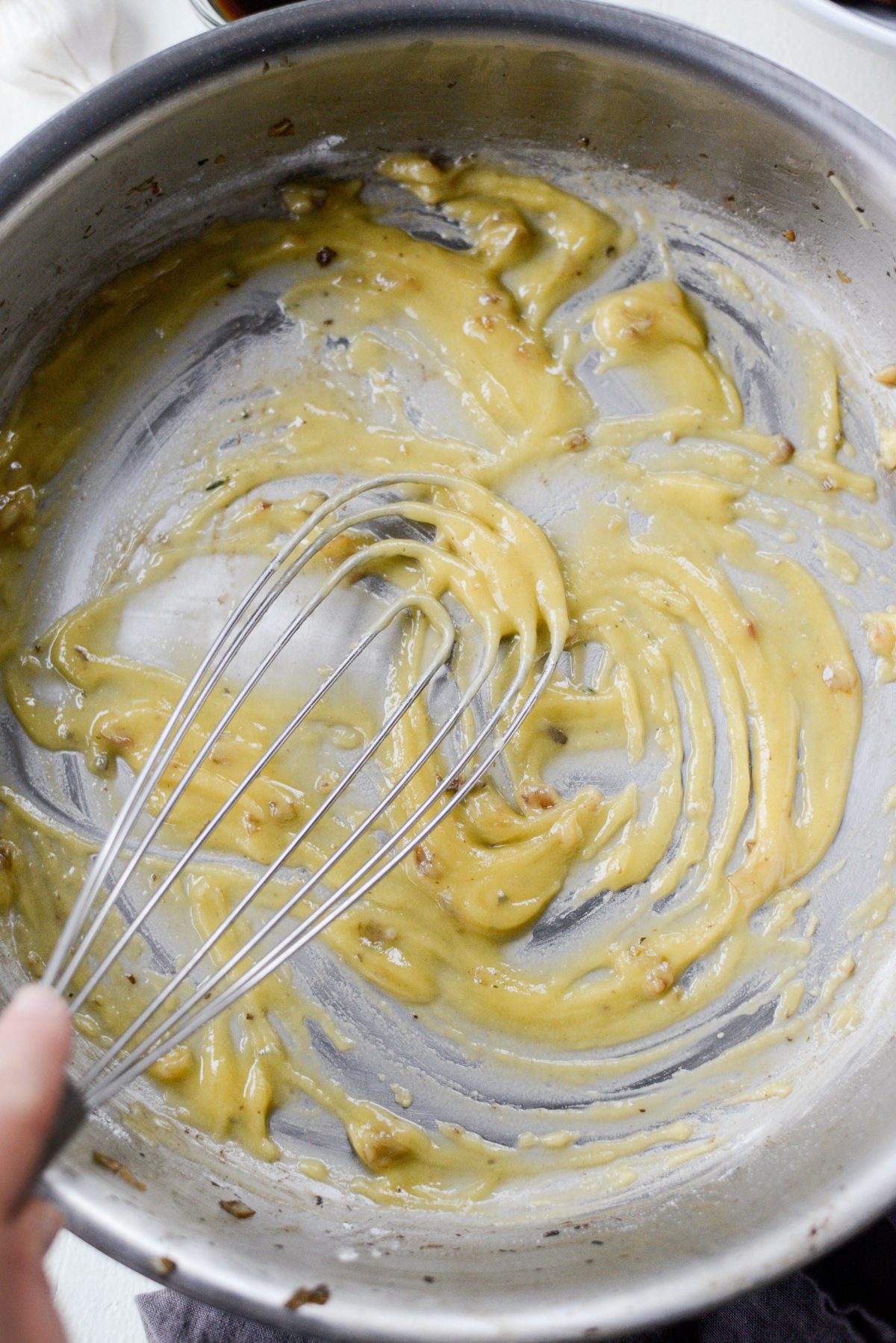 whisk and cook a few minutes
