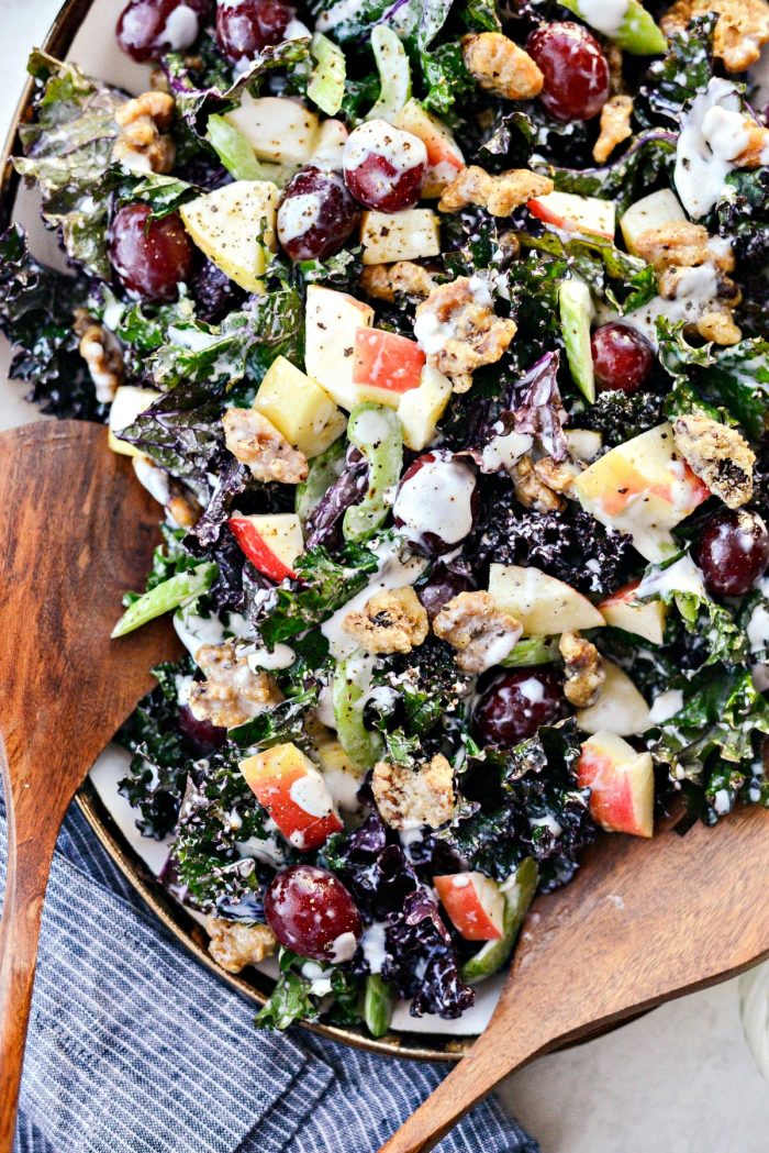 Waldorf Salad with Kale