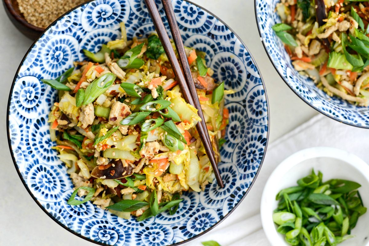 Simply Scratch Chicken Egg Roll Bowl Simply Scratch