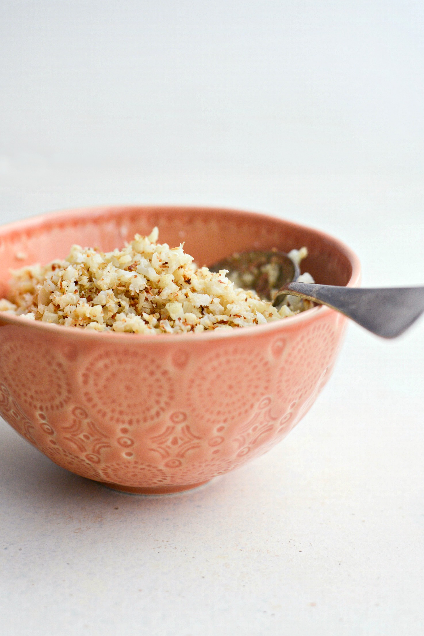 Simply Scratch Roasted Cauliflower Rice Simply Scratch