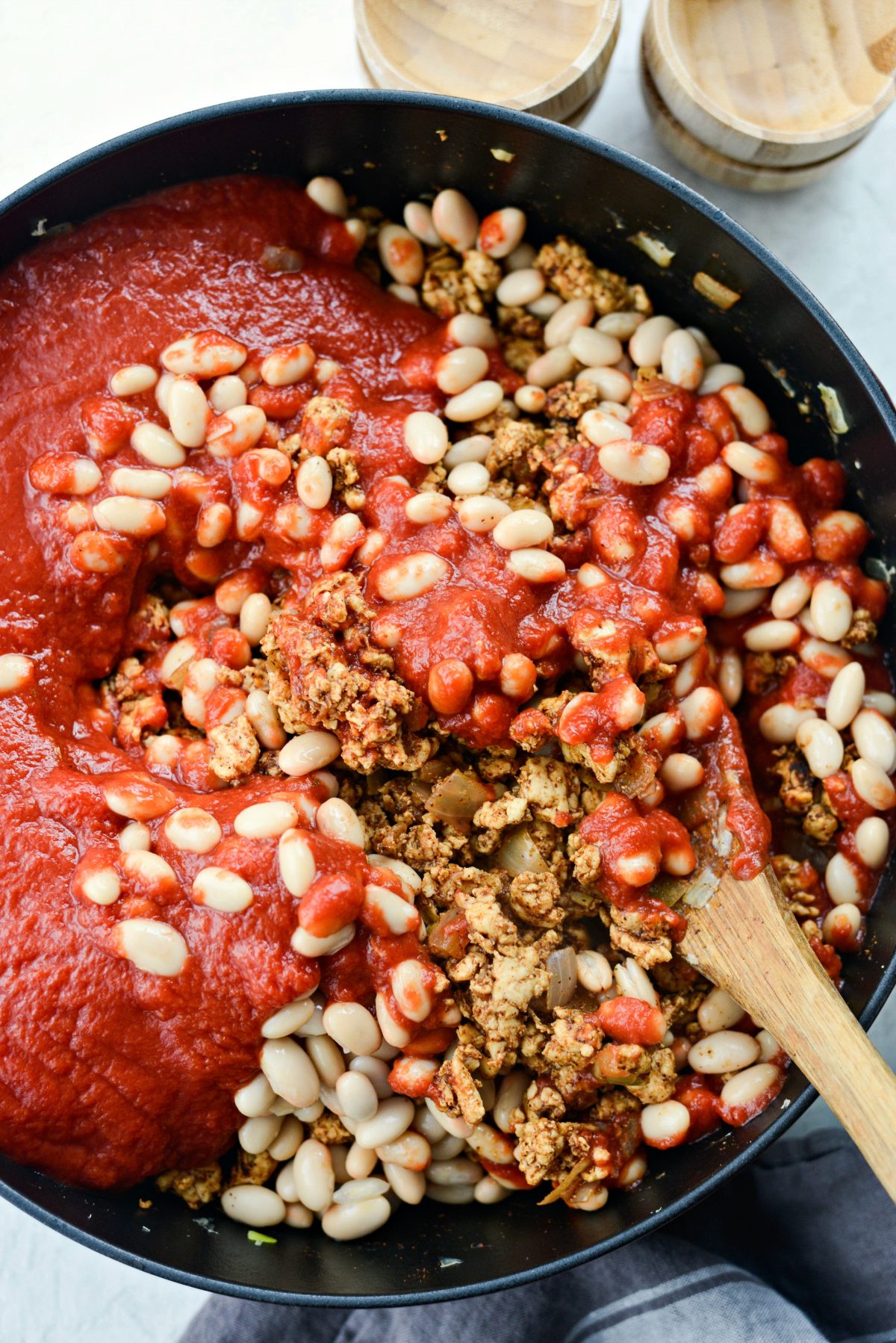 Chipotle White Bean Turkey Chili l SimplyScratch