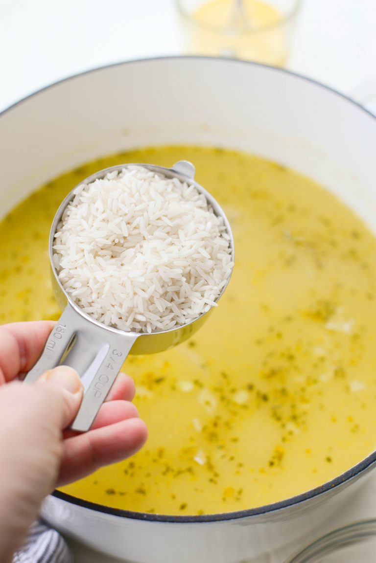 Simply Scratch Creamy Chicken Lemon Rice Soup Simply Scratch