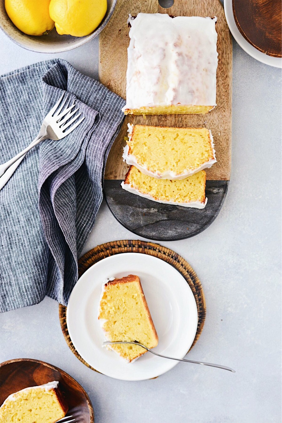 Glazed Lemon Cake l Simply Scratch.com #glazed #lemon #cake #loaf #starbucks #copycat #simple #dessert