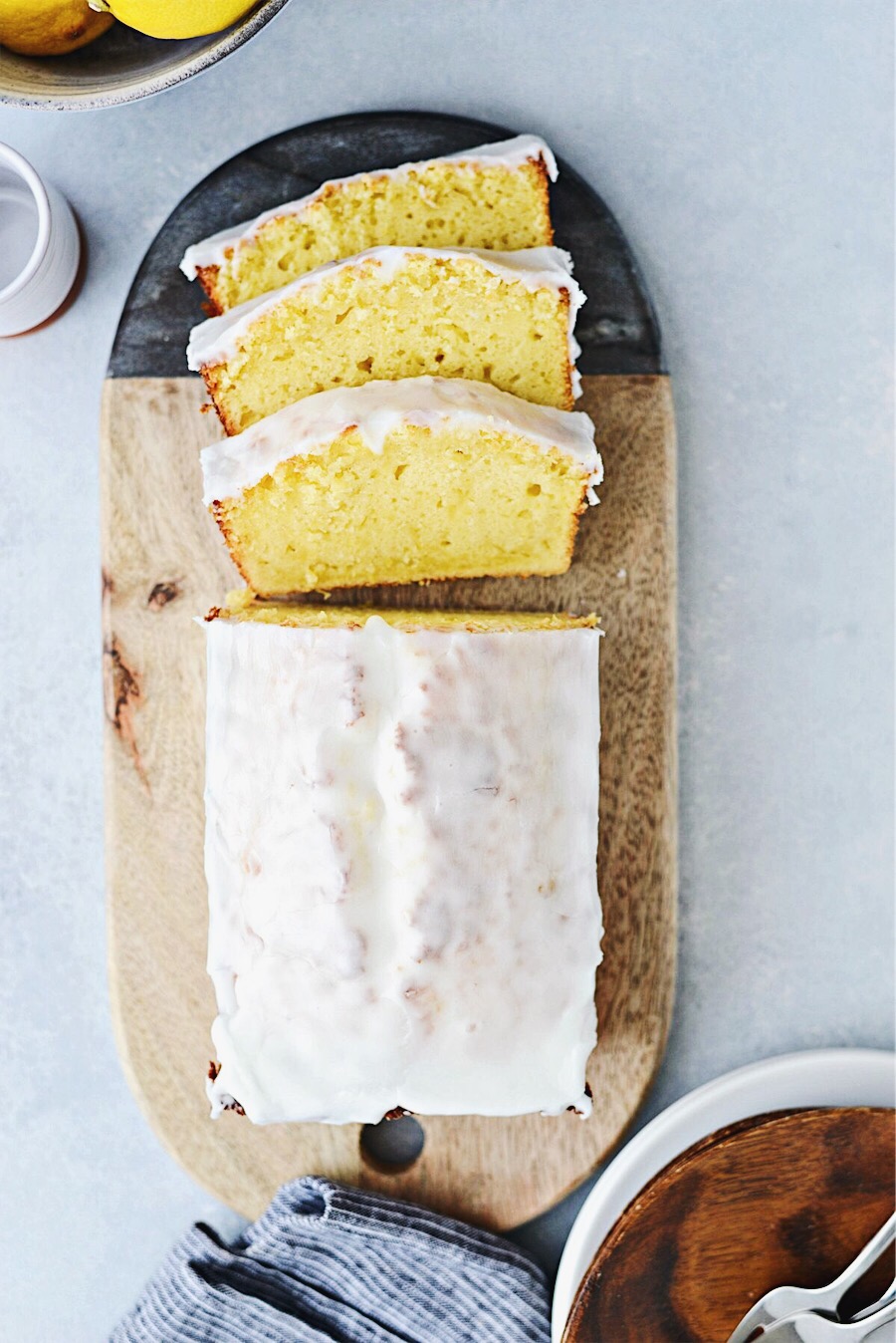 Glazed Lemon Cake l Simply Scratch.com #glazed #lemon #cake #loaf #starbucks #copycat #simple #dessert