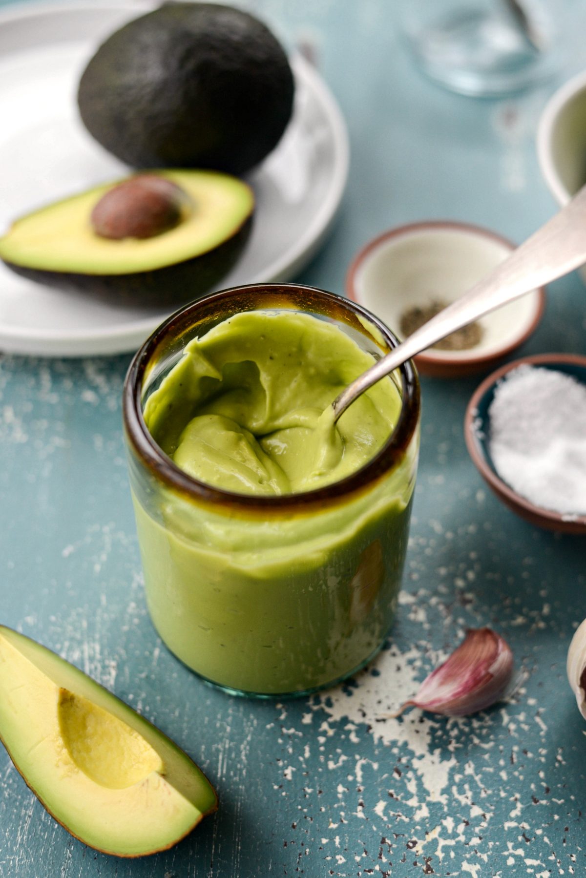 Creamy Avocado Salad Dressing - Simply Scratch