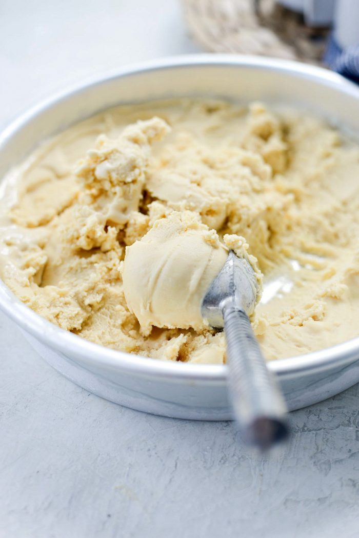 Brown Butter Ice Cream l SimplyScratch.com #homemade #brownbutter #icecream #fromscratch