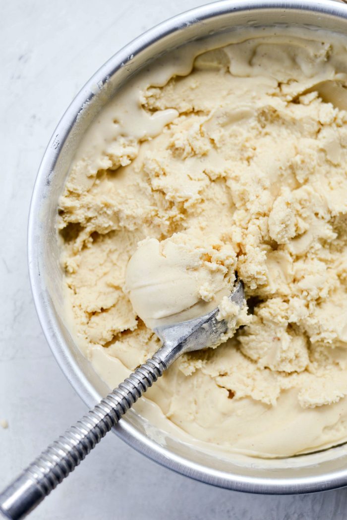 Brown Butter Ice Cream l SimplyScratch.com #homemade #brownbutter #icecream #fromscratch