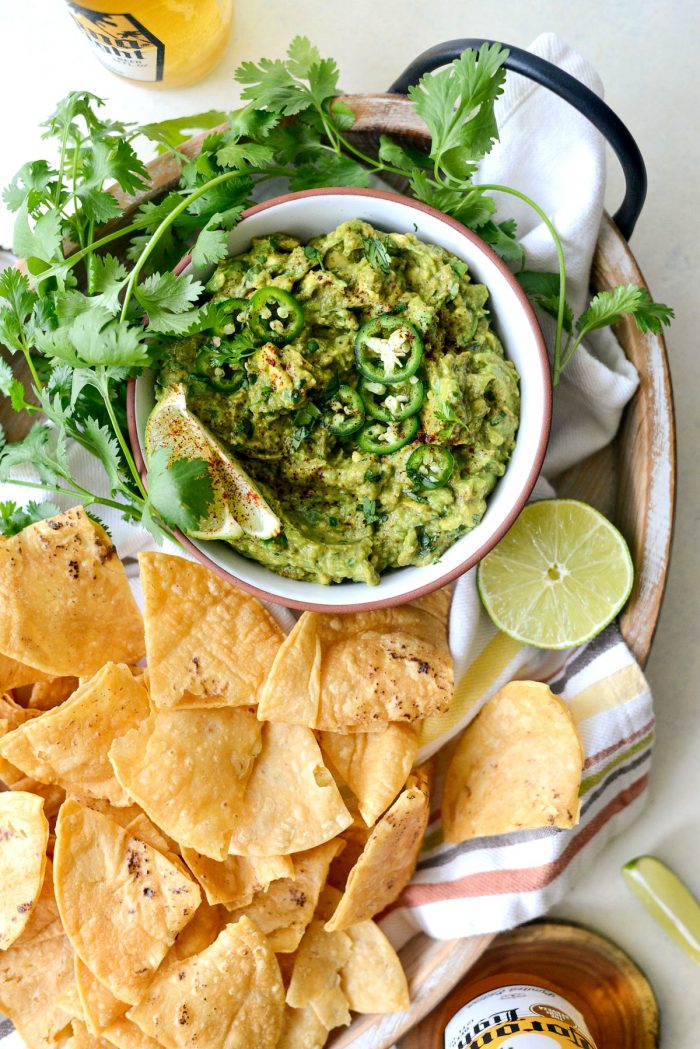 Chile Lime Guacamole l SimplyScratch.com #chile #lime #homemade #guacamole #guac #recipe #texmex #dip #appetizer #snack