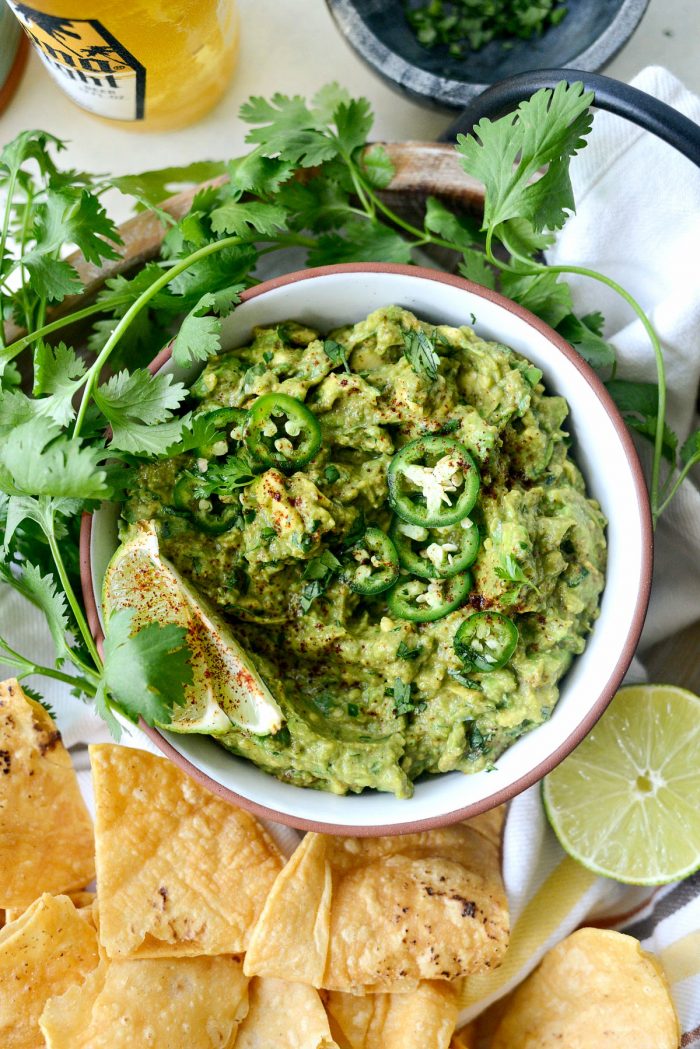 Chile Lime Guacamole l SimplyScratch.com #chile #lime #homemade #guacamole #guac #recipe #texmex #dip #appetizer #snack