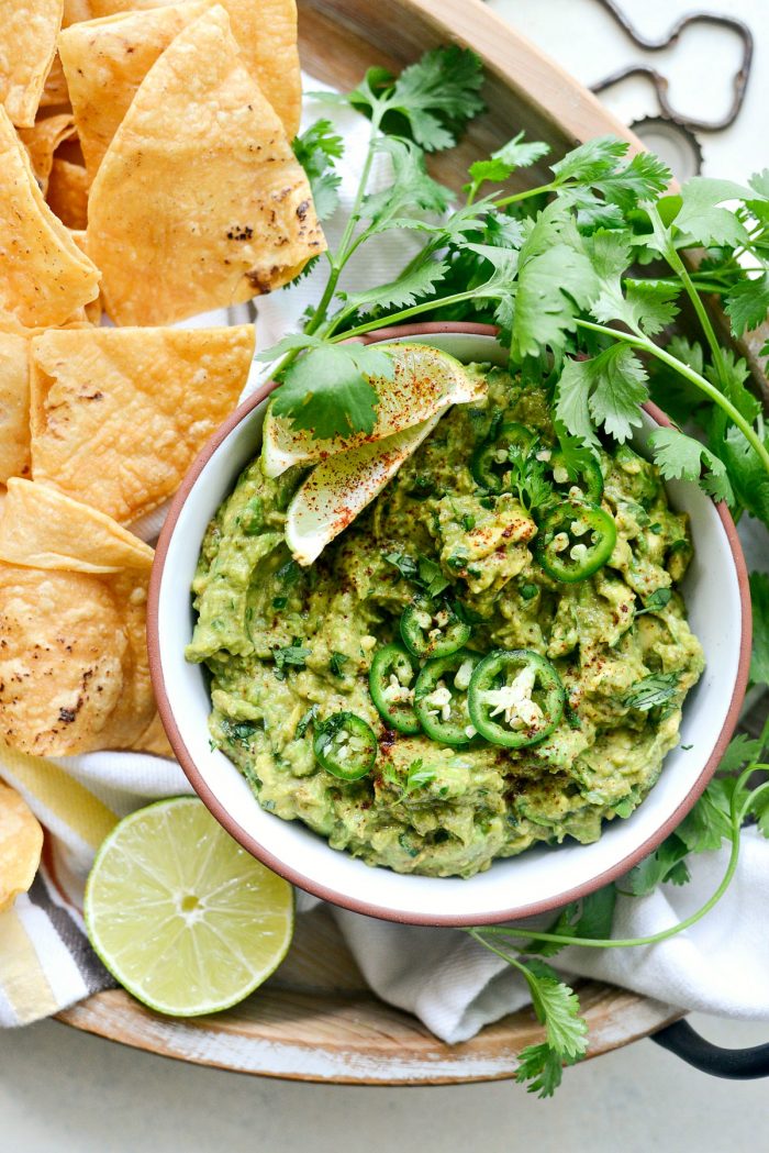 Chile Lime Guacamole l SimplyScratch.com #chile #lime #homemade #guacamole #guac #recipe #texmex #dip #appetizer #snack