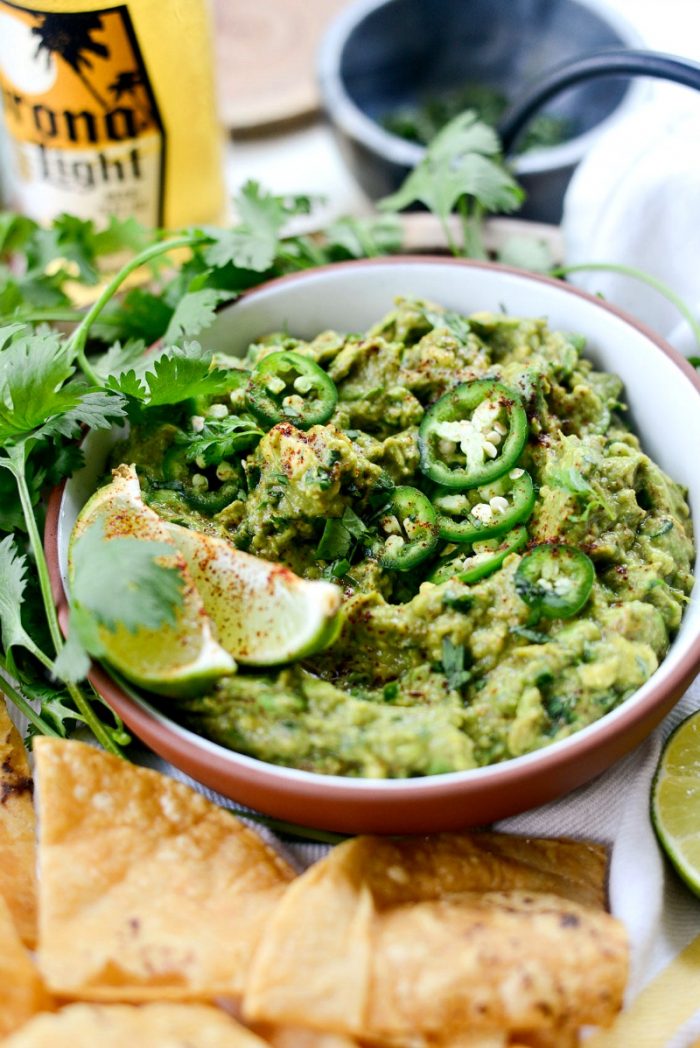 Chile Lime Guacamole l SimplyScratch.com #chile #lime #homemade #guacamole #guac #recipe #texmex #dip #appetizer #snack