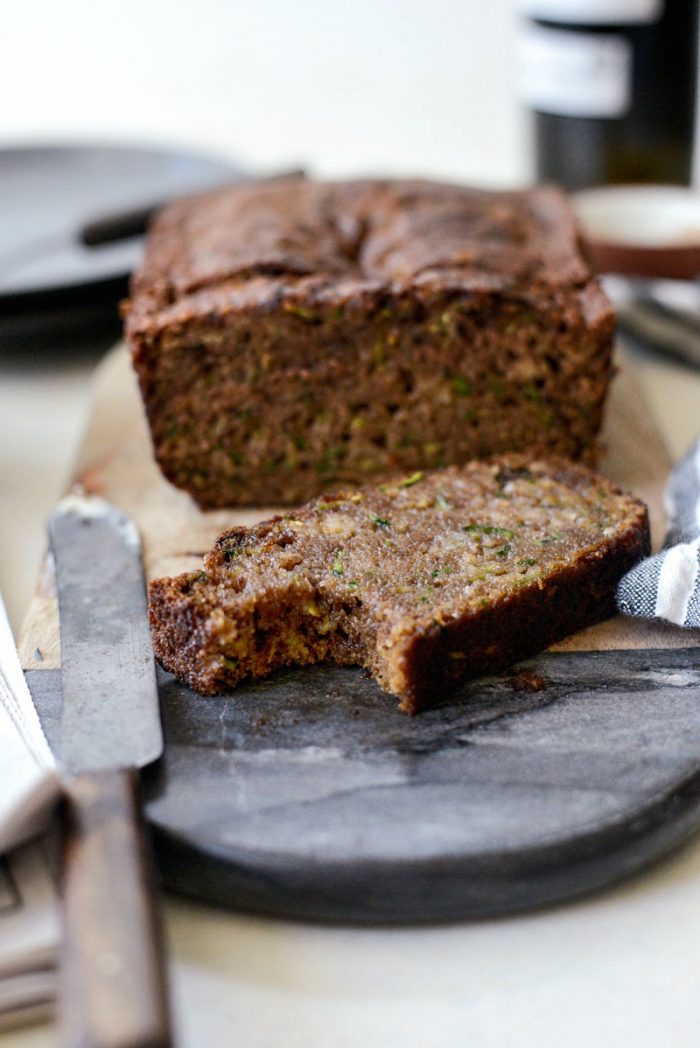 Homemade Olive Oil Zucchini Bread Simply Scratch