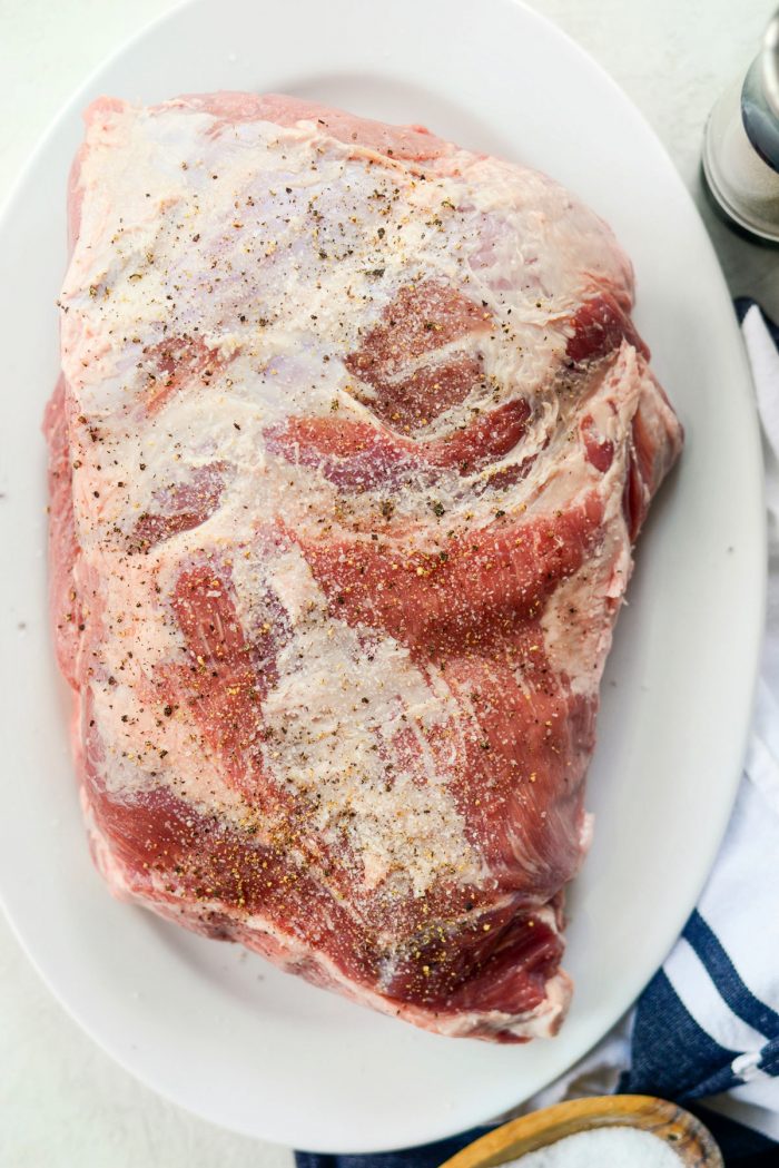 seasoned pork shoulder