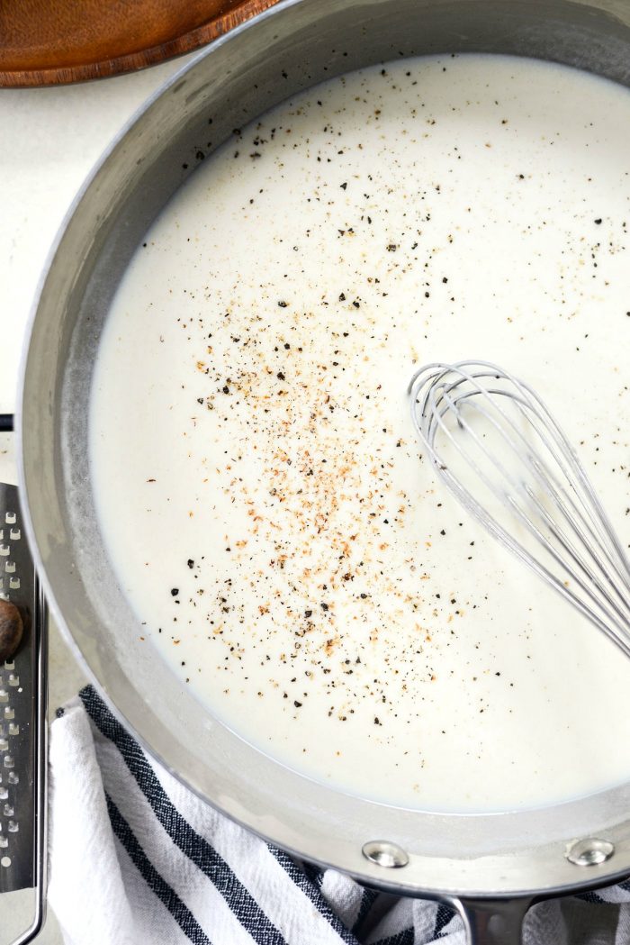 Classic Béchamel Sauce Recipe (White Sauce) - Simply Scratch