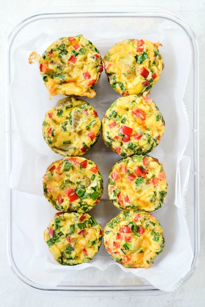 Sausage Potato Mini Frittatas l SimplyScratch.com #breakfast #onthego #easy #makeahead #frittatas #simplyscratch