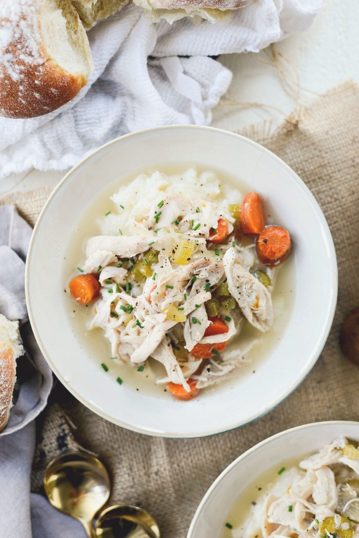 Slow Cooker Chicken and Vegetables l SimplyScratch.com #slowcooker #chicken #vegetables #dinner #meal #easy #simplyscratch