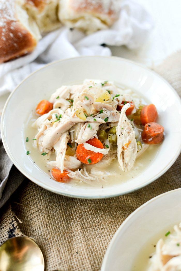 Slow Cooker Chicken and Vegetables l SimplyScratch.com #slowcooker #chicken #vegetables #dinner #meal #easy #simplyscratch