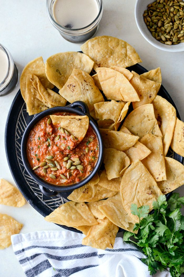 Chipotle Pepita Salsa l SimplyScratch.com #pepita #chipotle #salsa #fall #recipe #easy #appetizer #snack #simplyscratch