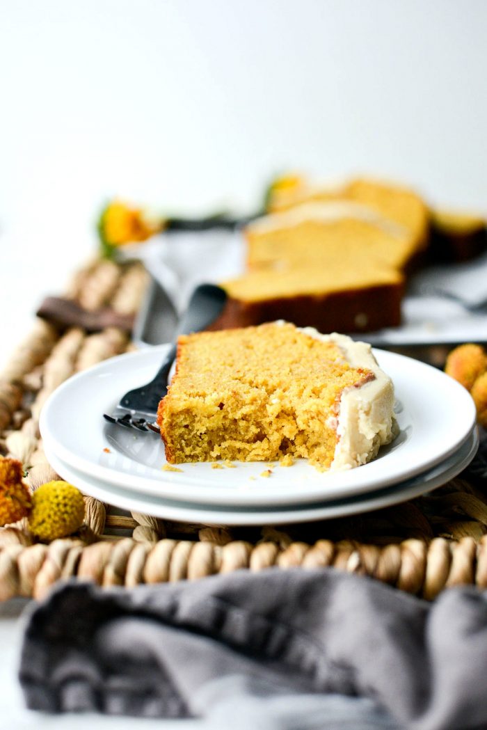 Ginger Pumpkin Bread l SimplyScratch.com #ginger #pumpkin #bread #quickbread #sweetbread #simplyscratch #maple #brownbutter #icing #fall #baking