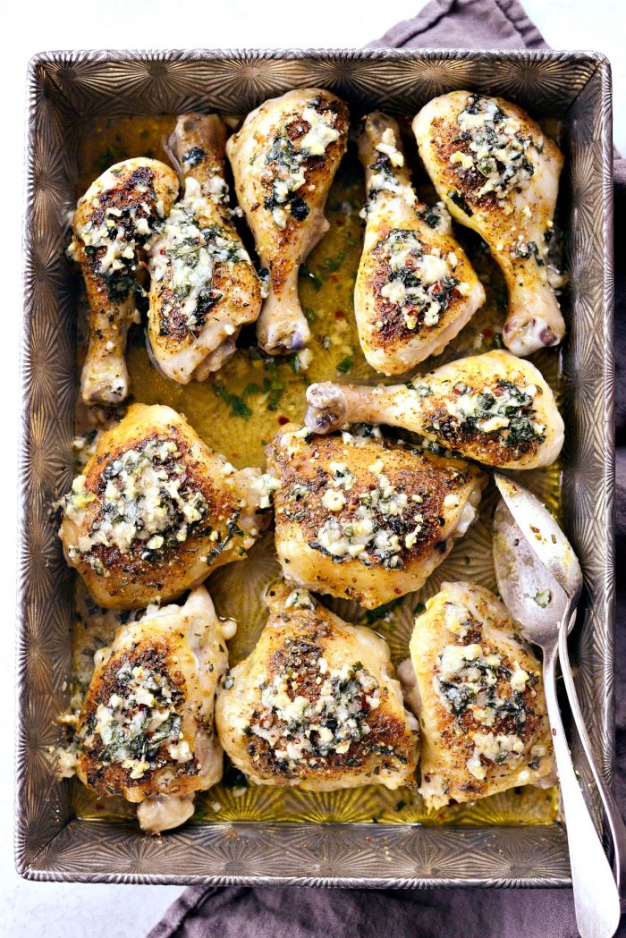 Parmesan Garlic Baked Chicken l SimplyScratch.com #parmesan #garlic #baked #chicken #easy #recipe #simplyscratch #dinner #homemade