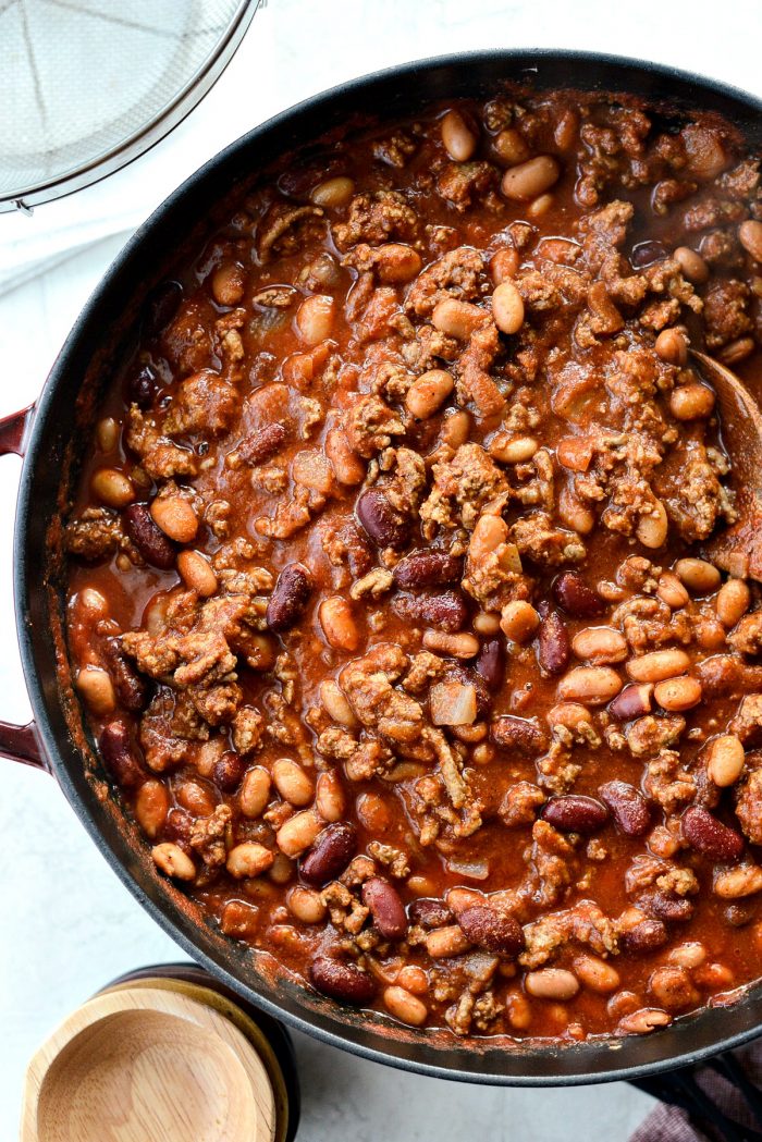 simmered chili