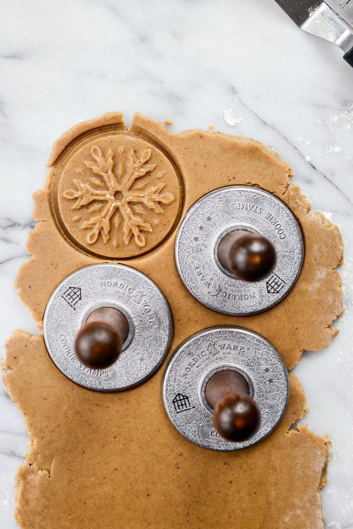 Sweet Almond Stamped Cookies - Nordic Ware