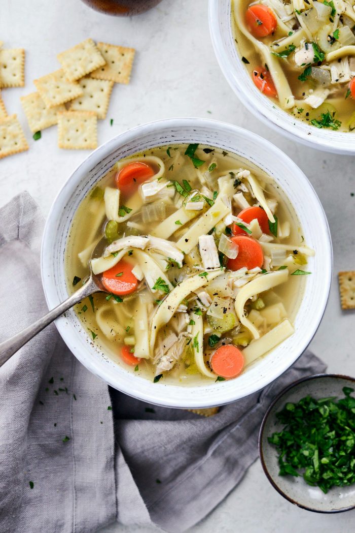 BEST Homemade Chicken Noodle Soup –