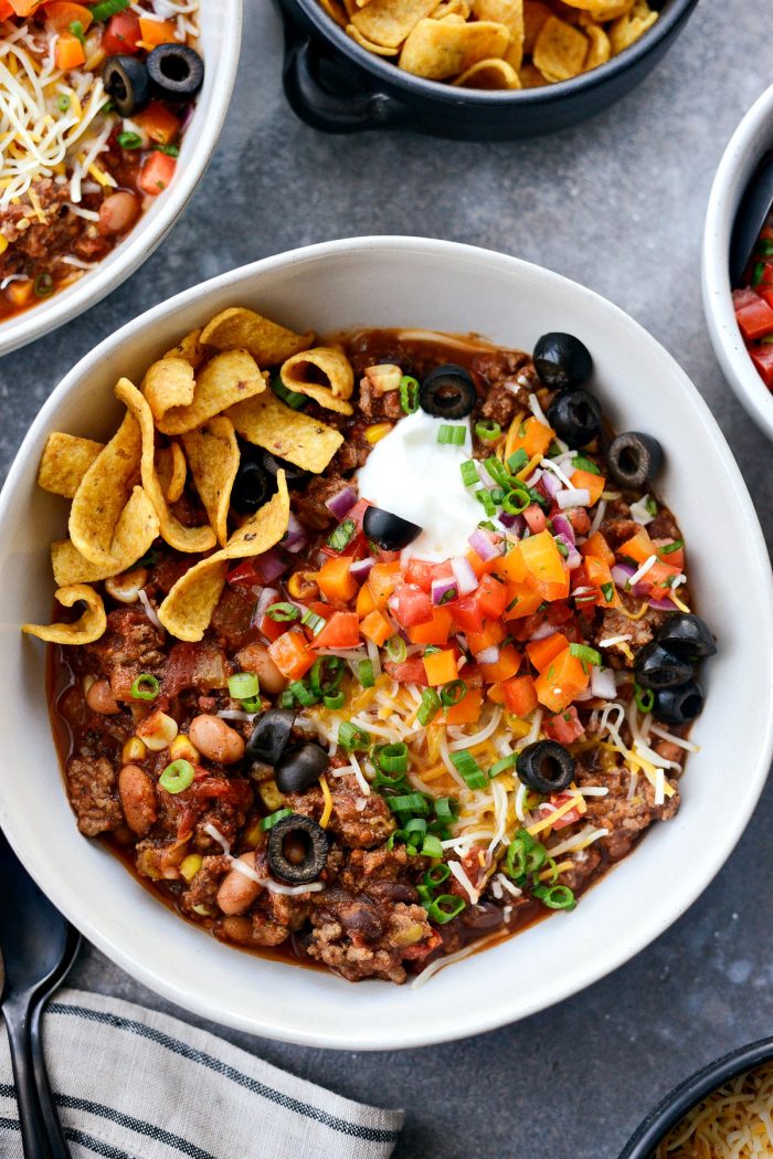 Slow Cooker Taco Chili Simply Scratch