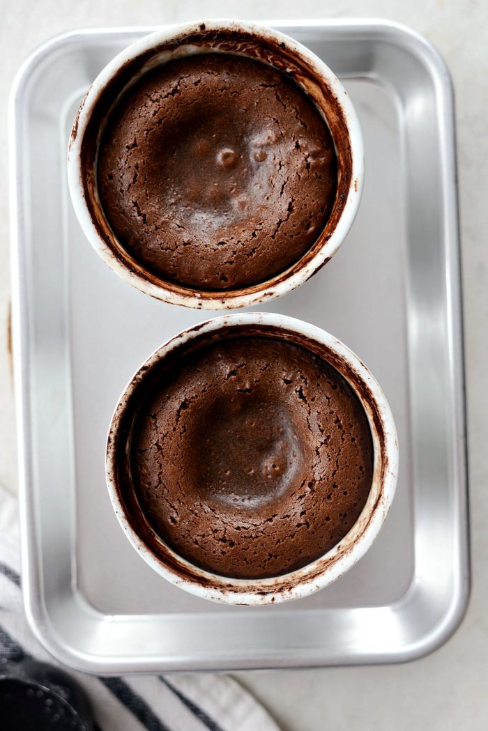 Molten Chocolate Lava Cakes For Two