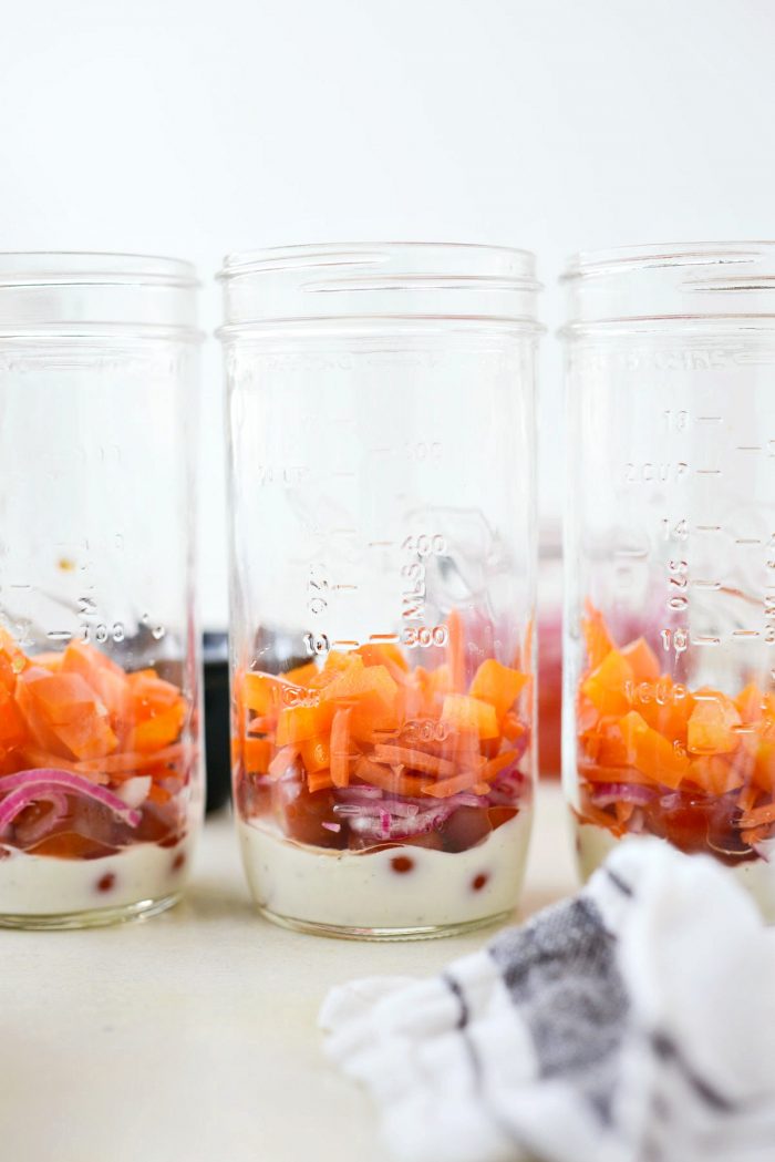 Everyday Mason Jar Salad - Simply Scratch