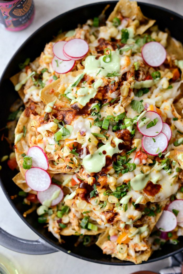 Jacuzzi Chicken Nachos l SimplyScratch.com #chicken #nachos #easy #dinner #appetizer