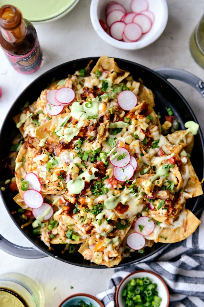 Jacuzzi Chicken Nachos l SimplyScratch.com #chicken #nachos #easy #dinner #appetizer