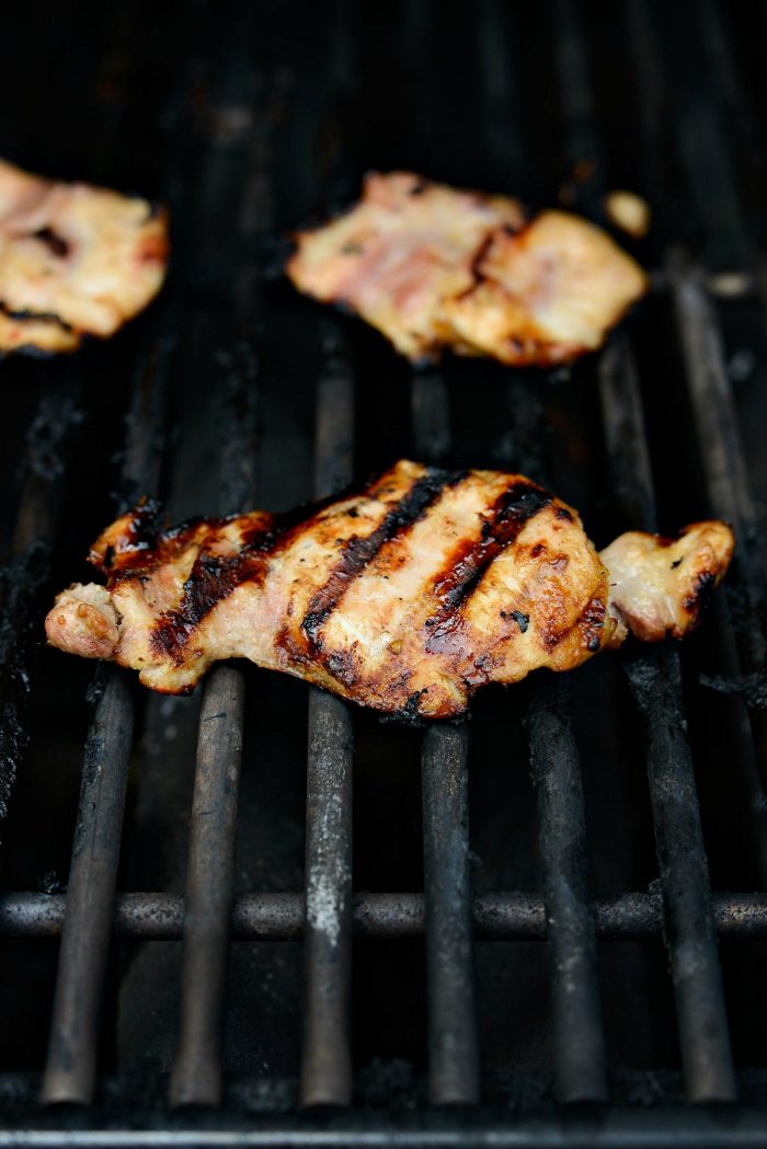 chicken thighs grilled.