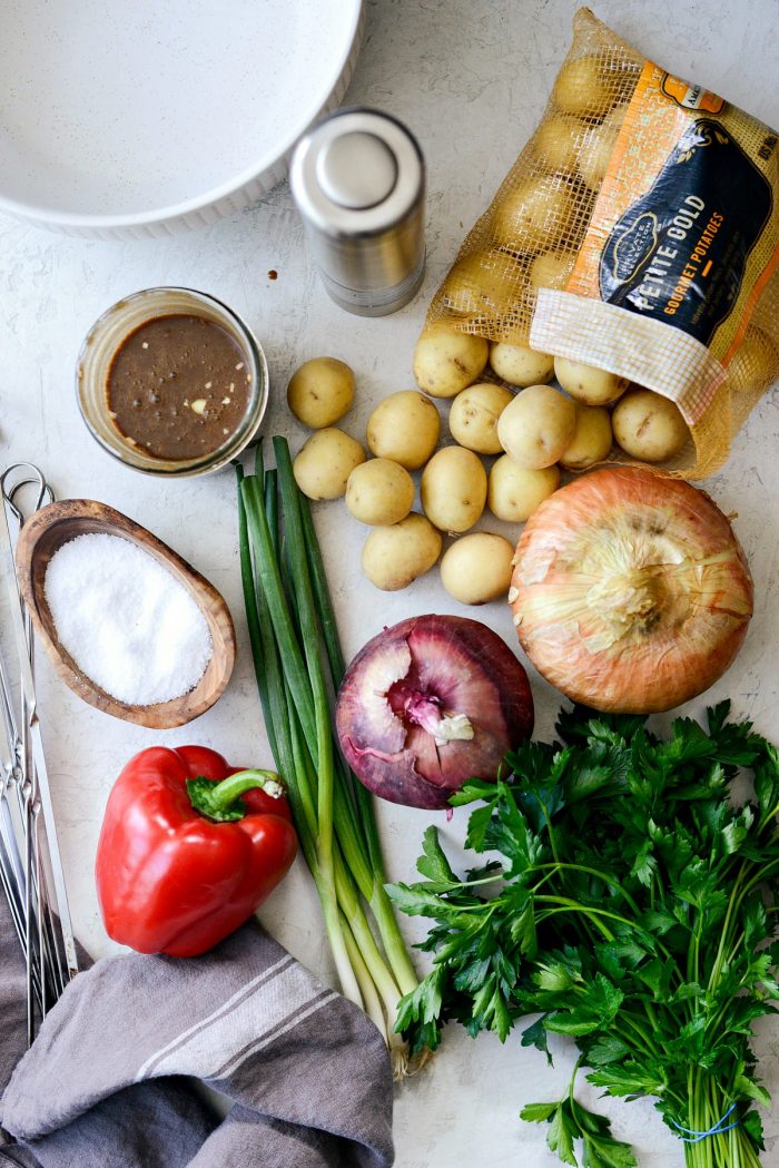 tuck's potato salad ingredients