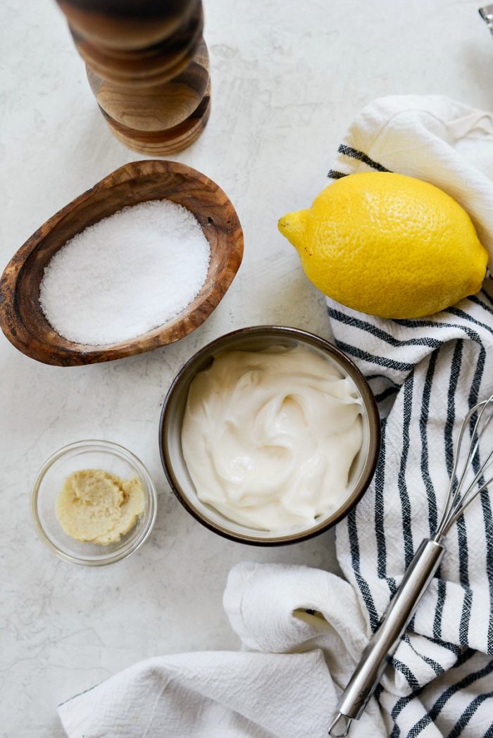 creamy lemon dressing ingredients