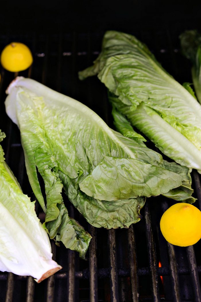 grilling romaine lettuce