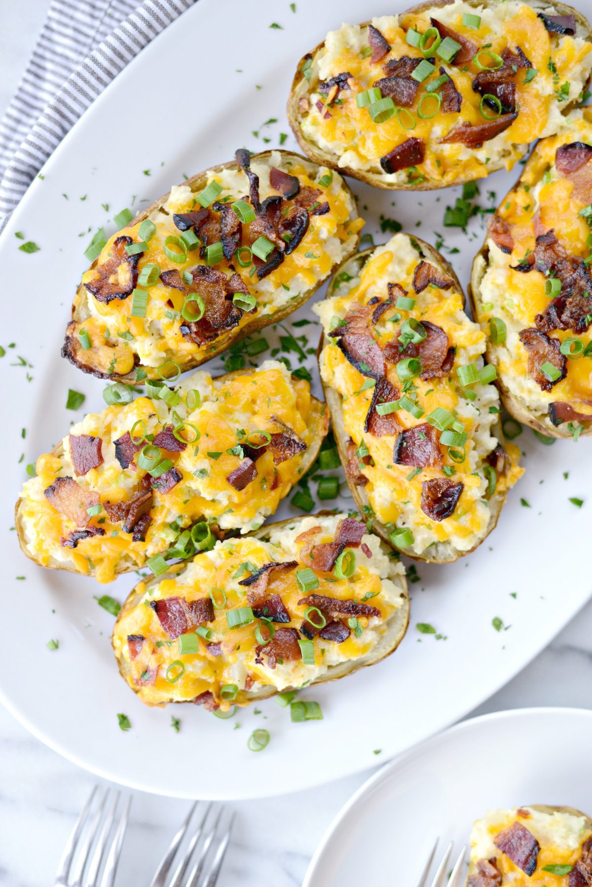 Loaded Twice Baked Potatoes