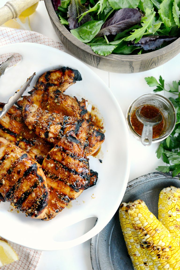 Grilled Honey Mustard Chicken Simply Scratch