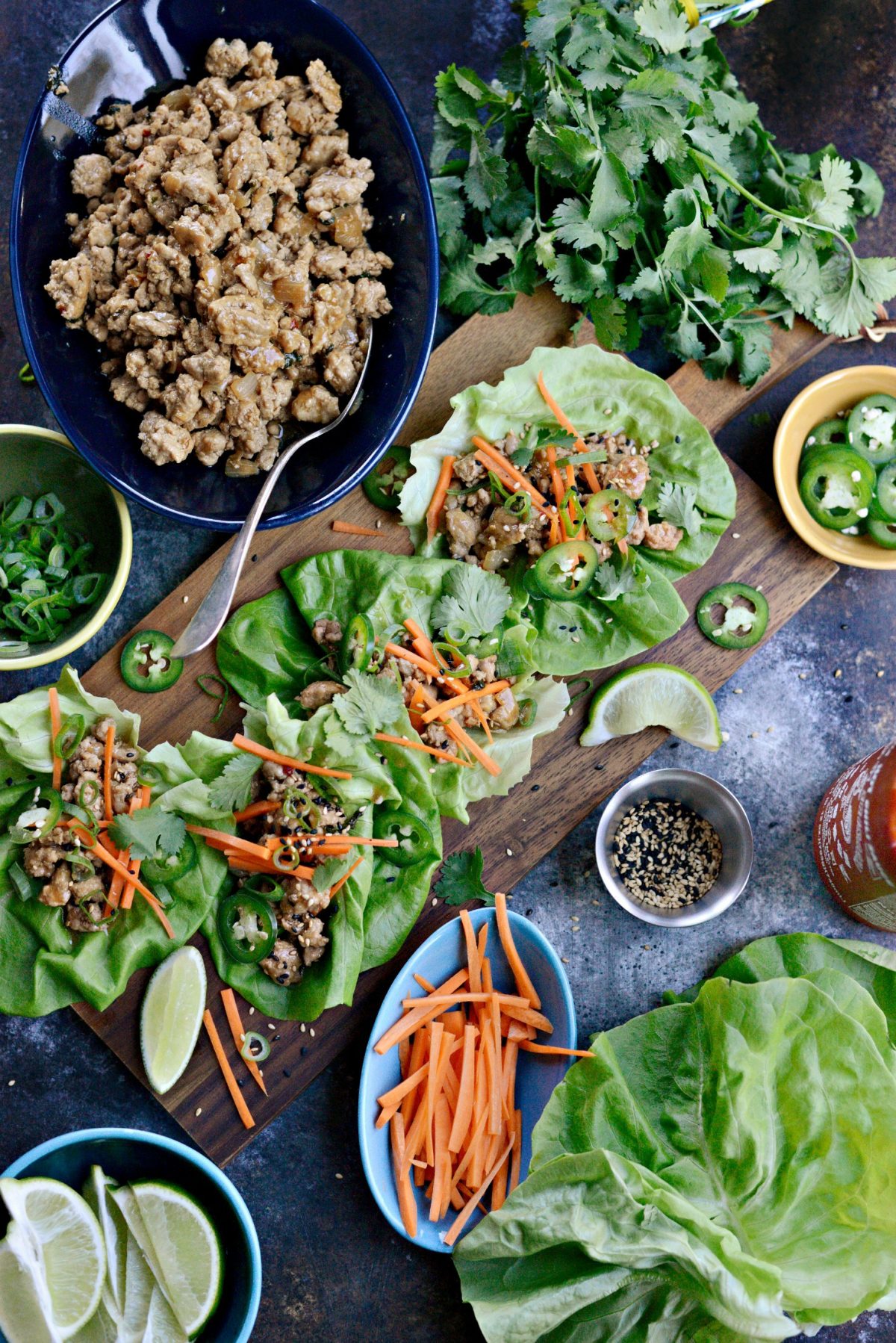 Saucy Pork Lettuce Wraps